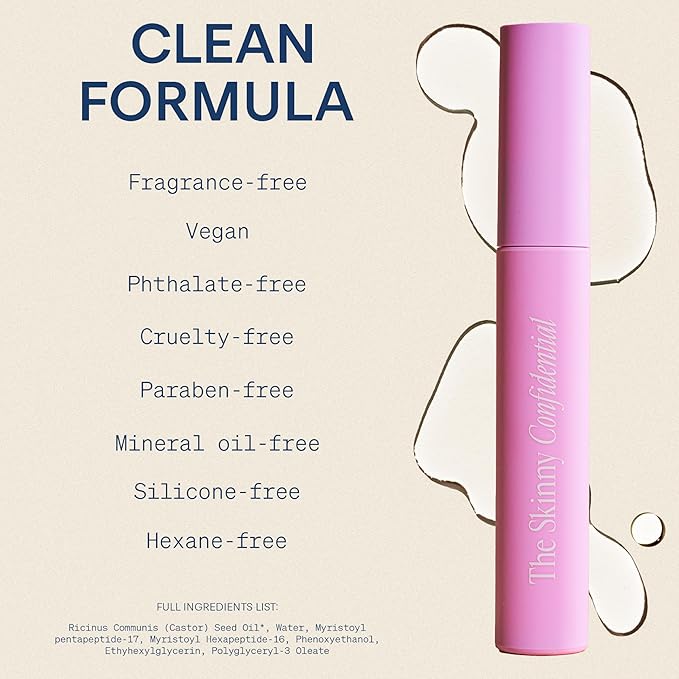 The Skinny Confidential Brow Peptide Eyebrow & Eyelash Styling Serum
