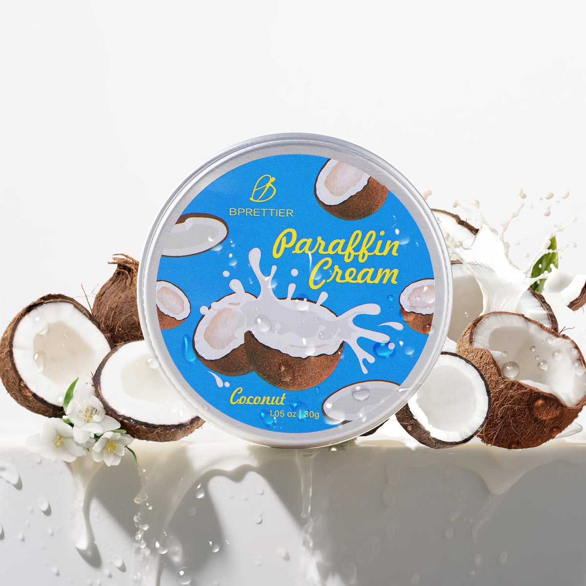 BPrettier Cold Paraffin Wax Cream for Hands, Feet & Cuticles, Vanilla