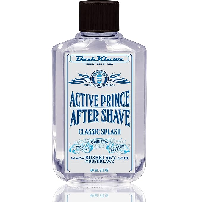 BushKlawz Aftershave Gift Set Sampler All 4 Scents Alcohol & Witch Hazel