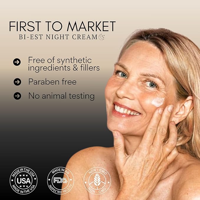 BIOBeauty Night Cream with Retinol, Restorative Anti-Aging Moisturizer