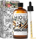 HIQILI Sandalwood Fragrance Oil, DIY Skin Care & Body Product - 5.07 Fl Oz