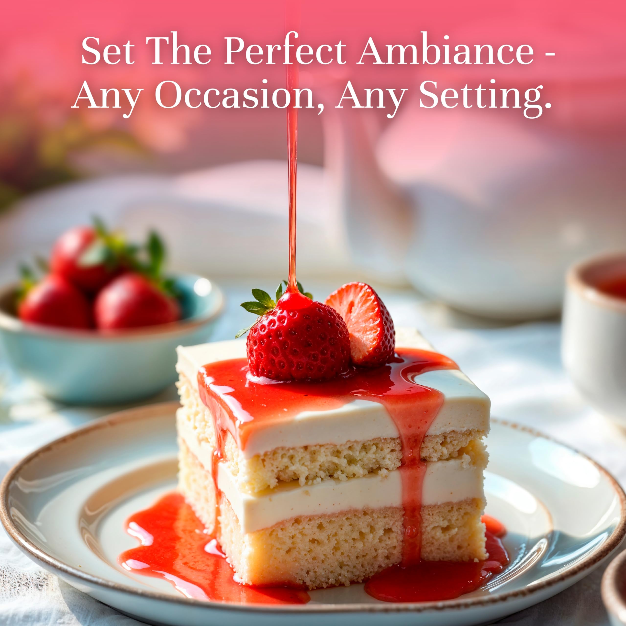 P&J Trading Fragrance | Strawberry Shortcake Oil 100ml - Candle Scents for Candle Making, Freshie Scent, Soap Making Supplies, Diffuser Oil Scents