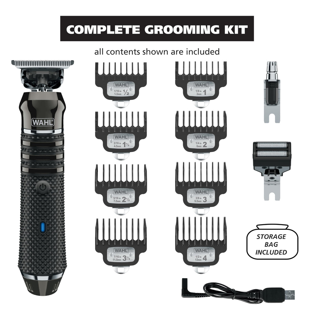 Wahl Pro Series High Visibility Cordless USB Skeleton Style Beard Trimmer