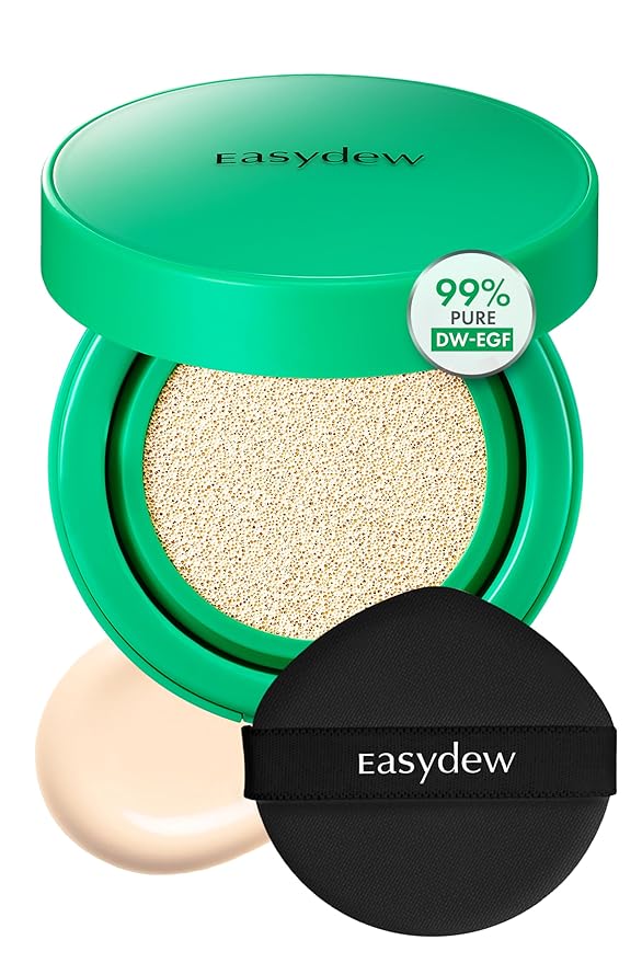 Easydew Mela B Toning Ampoule Cushion Foundation Skin Care (#13 Porcelain)