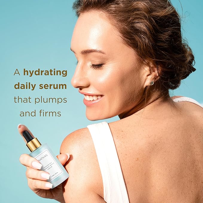 MATKAS Korean Firming Boost Hyaluronic Acid Serum for Hydration 1 Fl. Oz.