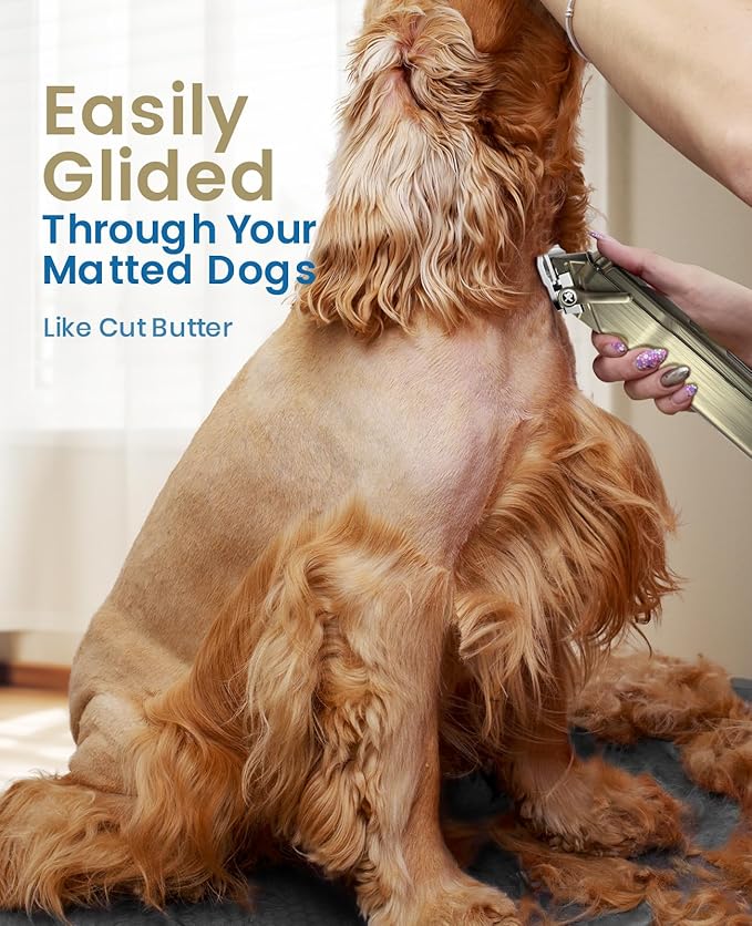 oneisall Dog Clippers for Grooming Thick Heavy Coats