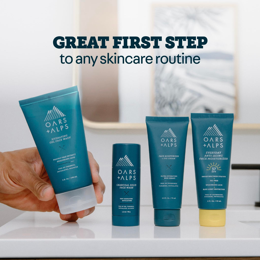 Oars + Alps Hydrating Gel Face Wash, Everyday Gentle Face Wash, 1pk, 5oz