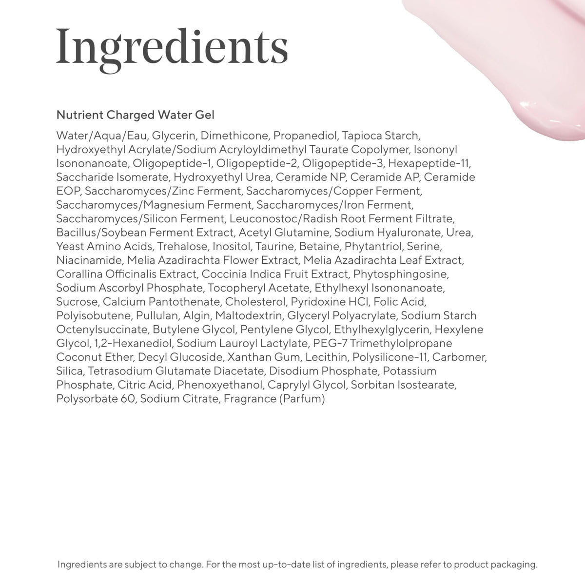 Murad Nutrient-Charged Water Gel - Peptide Face Moisturizer - 1.7 Fl Oz