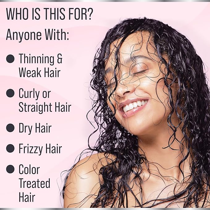Batana Oil Conditioner for Hair Growth 8oz with Castor, Biotin to Strengthen, Soften & Moisturize Hair without Stripping Natural Oils. Color Safe Batana Oil Conditioner for Women, Men