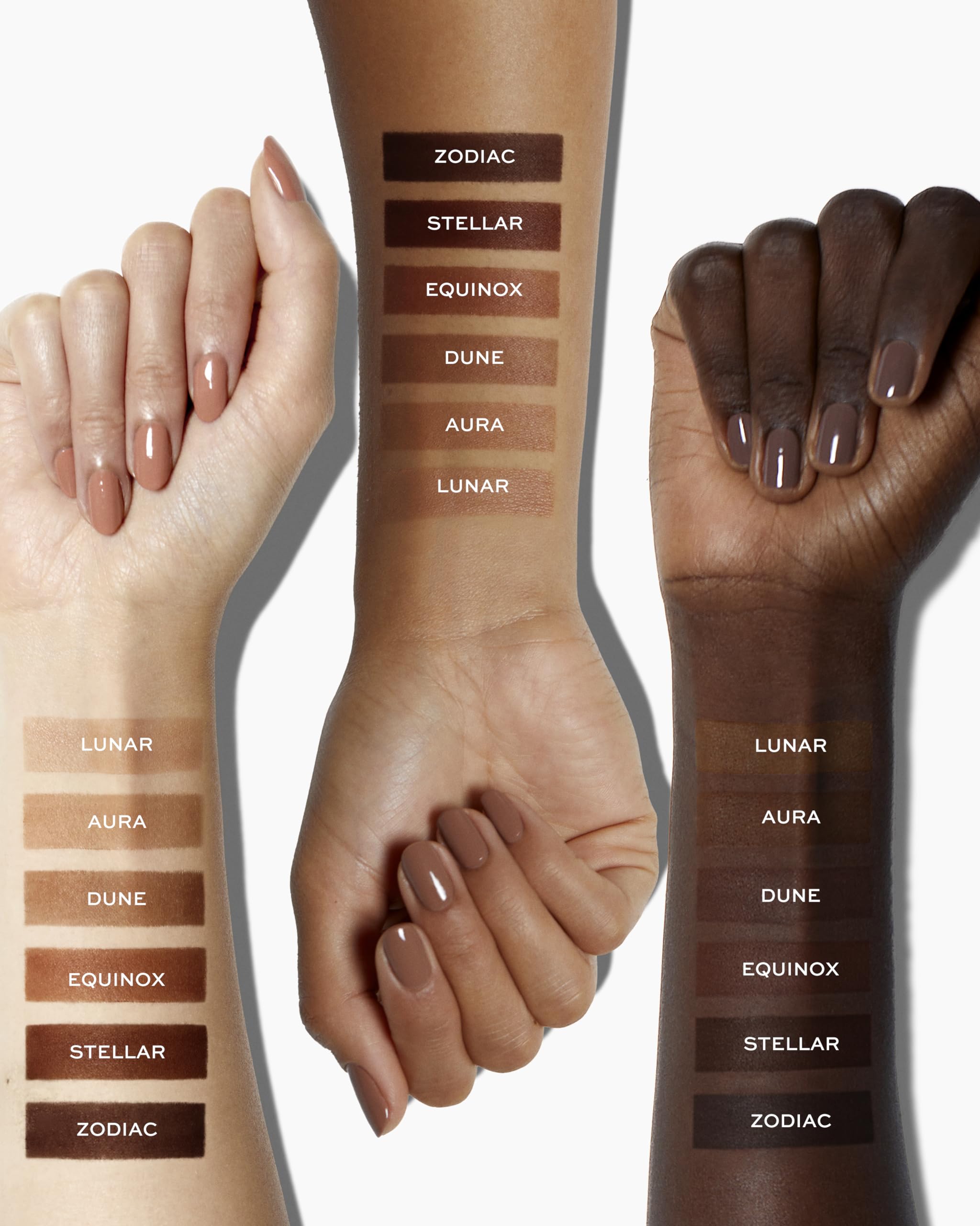 MAKE Beauty Skin Mimetic Microsuede Bronzer Powder - Matte Bronzing Powder Contour, Buildable Formula, Non Comedogenic, Long Lasting Color. Shade - Stellar for Deep Skin