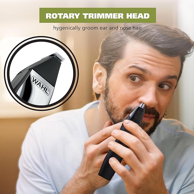 Wahl Color Pro All in One Cordless Eyebrow, Nose & Beard Trimmer for Men