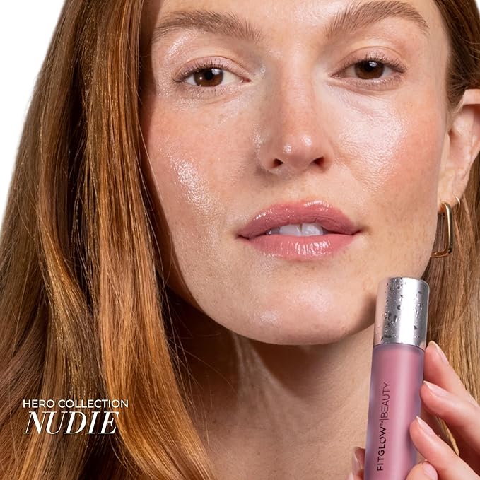 FITGLOW Beauty Lip Colour Serum, Nudie, 10g
