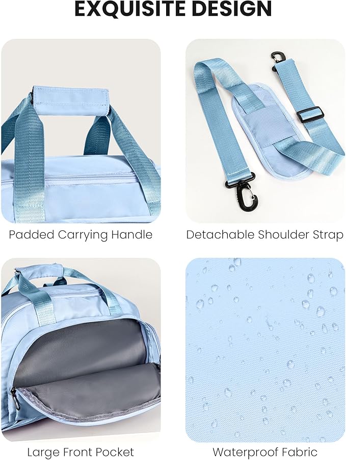 Festival Gifts for Daughter Friend Sister, Initial Gym Bags with Shoe Compartment, Dance Bag for Girls, Monogram Kid Overnight Bags, Small Travel Duffle Tote for Women (Letter B)