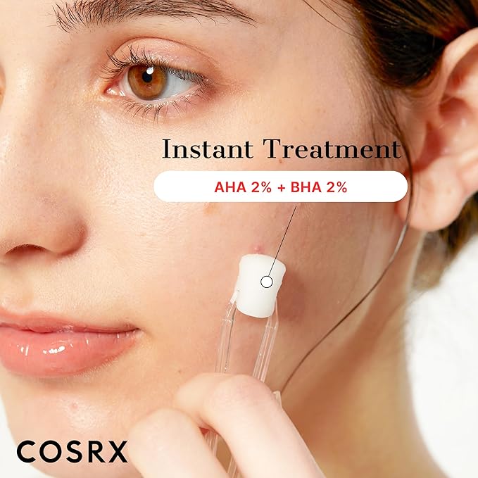 COSRX AHA 2% BHA 2% Blemish Treatment Serum, Quick & Easy Spot Care (50g)
