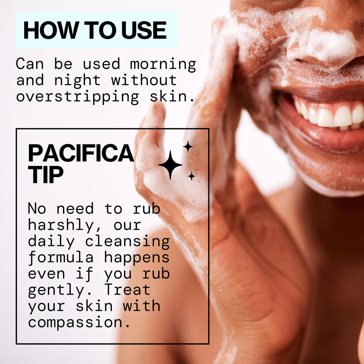 Pacifica Beauty Sea Foam Face Wash, Daily Gentle Foaming Cleanser, With Coconut Water + Sea Algae, Removes Makeup, For Combination and Oily Skin, Vegan & Cruelty Free