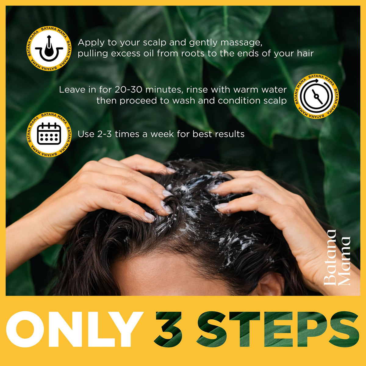 PREMIUM Cold-Pressed Batana Oil for Hair Growth, 100% Pure & Organic, No Burnt Smell, Hair Mask from Honduras, Fade Stretchmarks, All Natural