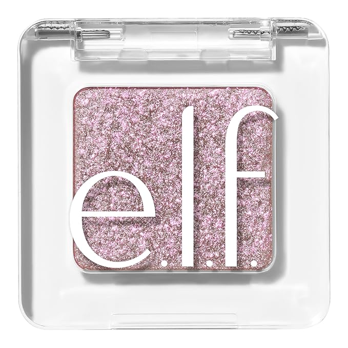 e.l.f. Fine As Fleck Glitter Eyeshadow, Pop Off Pink