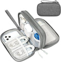 FYY Electronic Organizer, Travel Tech Pouch Bag, Cable Organizer Dark Grey