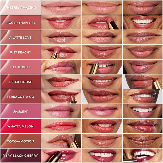 LAURA GELLER NEW YORK Jelly Balm Tinted Lip Balm – Cocoa-Motion – Hydrating Lip Color with Shine Finish – Squalane & Vitamin E – Buildable Sheer to Medium Coverage – Vegan & Cruelty-Free