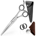 Fagaci Professional Straight Hair Scissors 6" Sharp Blades, Cutting Shears