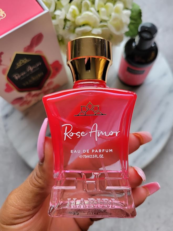 H HABIBI Rose Amor Arabian Perfume for Women Eau de Parfum 75 ml