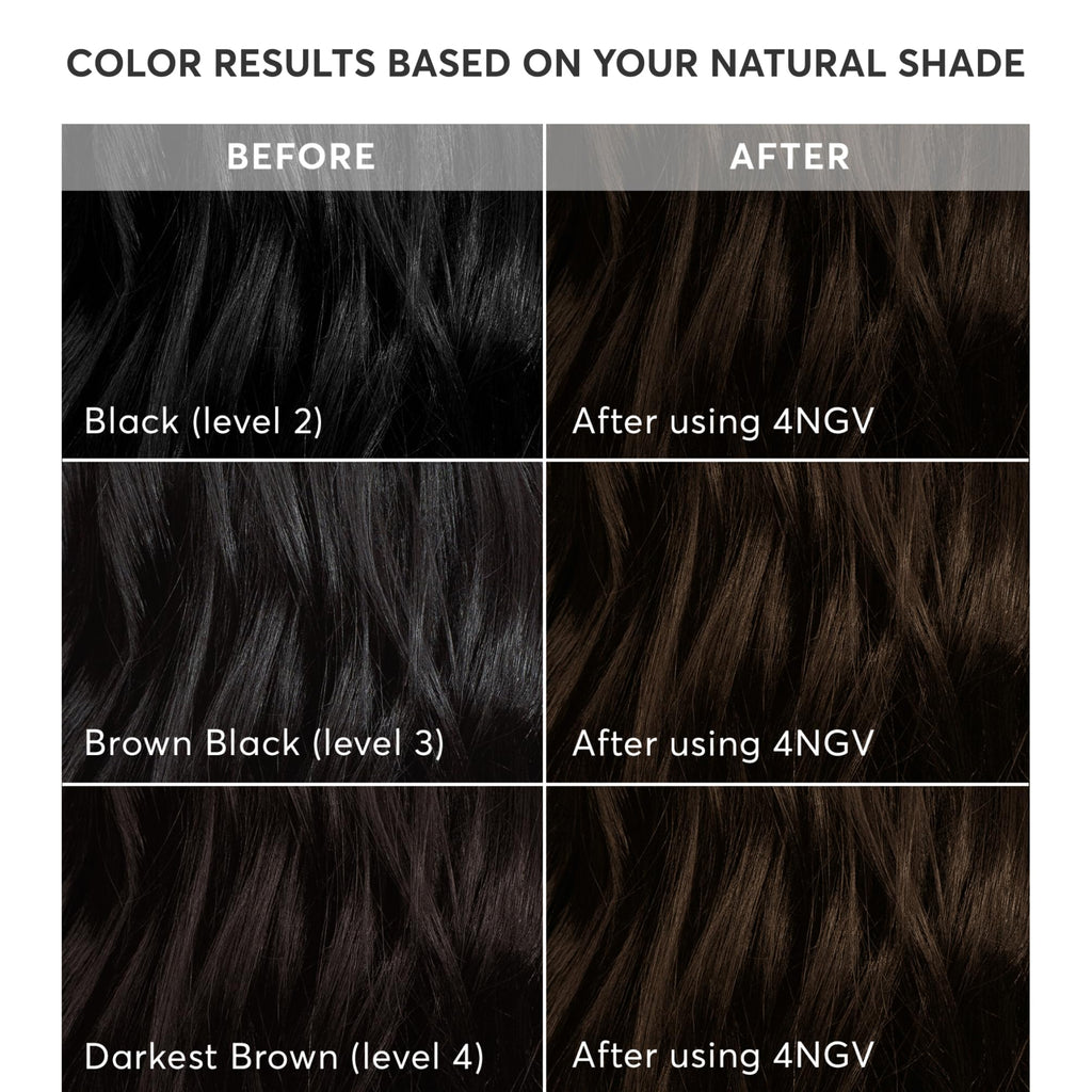 Madison Reed Radiant Hair Color Kit - 4NGV Darkest Golden Brown with Warm Tones (Venezia Brown), Permanent Hair Dye, Superior Gray Coverage & Dimensional Color | PPD-Free & Ammonia-Free, 1 Pack
