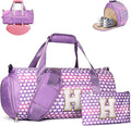 Vogewood 8 Year Old Girl Birthday Gift, Girls Rainbow Gradient Duffle Bag