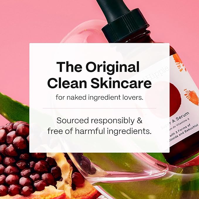 Mad Hippie Vitamin A Serum with Hyaluronic Acid - Hydrating Serum, Anti-Aging, Skin-Tightening, Skin-Brightening Serum, Exfoliating Retinoid Serum, Retinol Alternative, 1.02 Oz