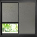 rabbitgoo Static Cling Privacy Film for Glass Windows, Taupe 17.5" x 78.7"
