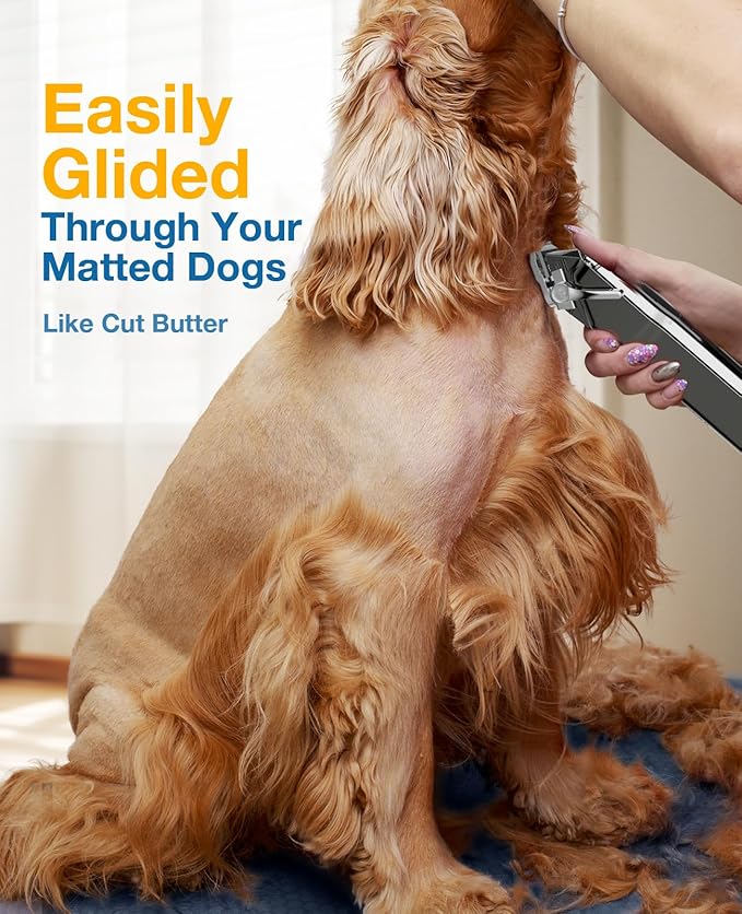 oneisall Dog Clippers for Grooming Thick Heavy Coats