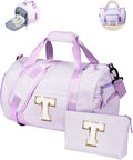 Vogewood Trendy Stuff for Tweens, Girls Travel Duffle Bag, Kids Initial Bag