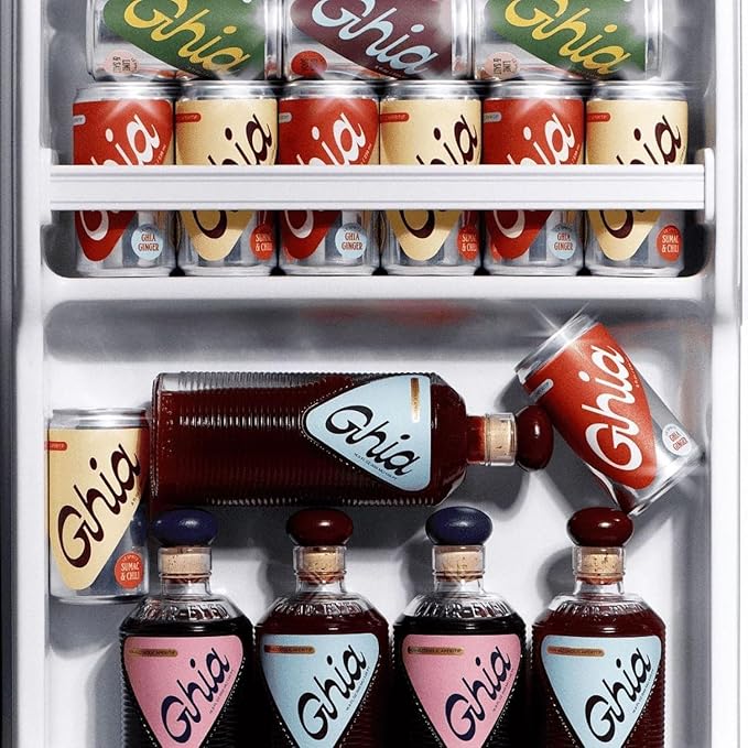 Ghia Non Alcoholic Le Spritz, Ginger & Sumac Chili Combo 8-Pack