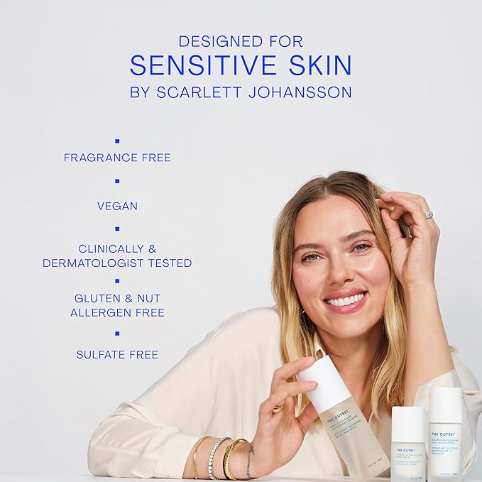 The Outset Micellar Gel Cleanser, 2-in-1 Face Wash & Makeup Remover, 5fl oz