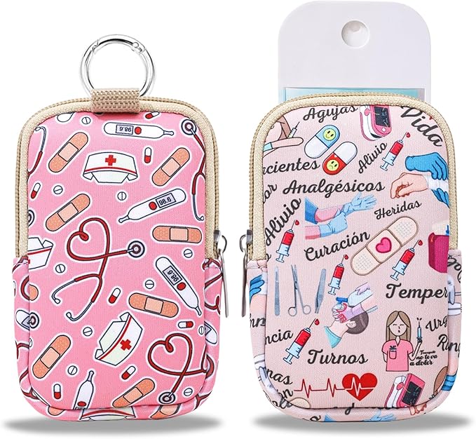 COOKOOKY 2 Pack Hand Sanitizer Holder compatible with Touchland