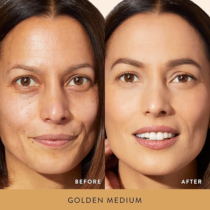 LAURA GELLER NEW YORK Ideal Fix Under Eye Concealer for Mature Skin – 05 Golden - Full Coverage, Anti-Aging, Color Correcting – Covers Dark Circles & Blemishes – Hydrating, Crease-Free, Long-Lasting