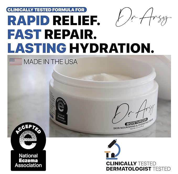 Barrier-Building Skin Moisturizer for Face & Body, Nourishing & Hydrating Cream with Electrolytes & Vitamins, Oil-Free, Fragrance-Free, Vegan, for All Skin Types