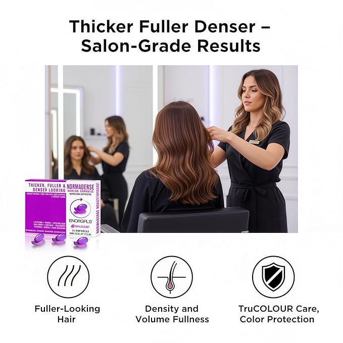 SNOB GIRLS NORMADENSE Thickening Hair Serum Capsules for Fine & Thin Hair