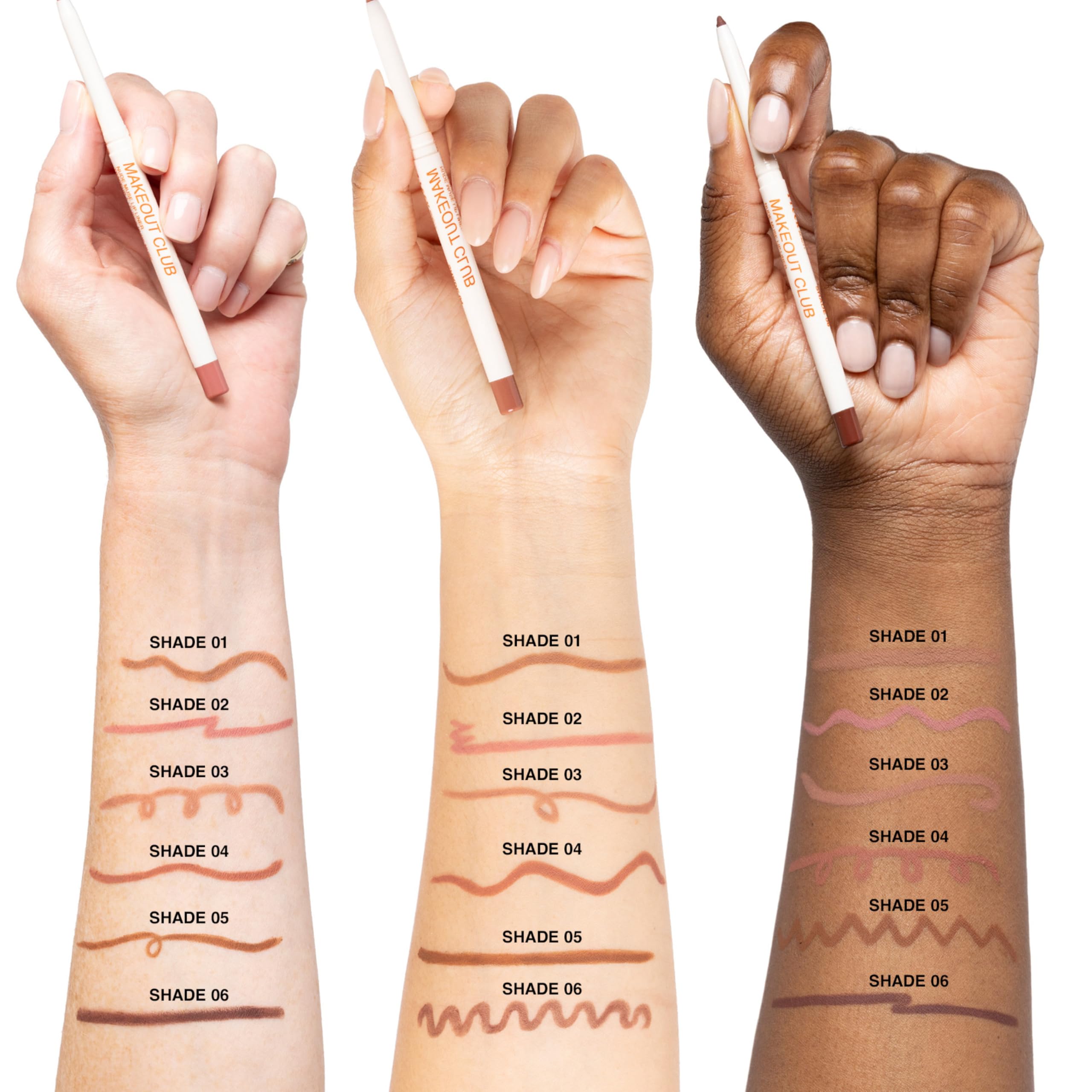 Freck MAKEOUT CLUB Nude Muse Lip Liner, 0.12oz | Retractable Pencil, Long Lasting Lip Plumper & Definer | Infused with Jojoba and Hyaluronic Acid | Vegan, Cruelty Free | Warm Nude Beige