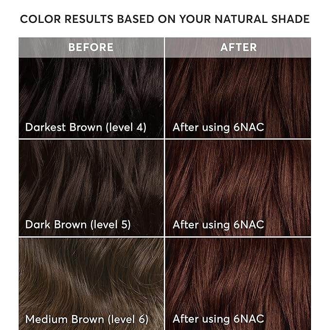 Madison Reed Radiant Hair Color Kit - 6NA Medium Ash Brown with Cool Smoky Undertones (Monza Brown), Permanent Hair Dye, Dimensional Gray Hair Blending | PPD-Free & Ammonia-Free, 2 Pack