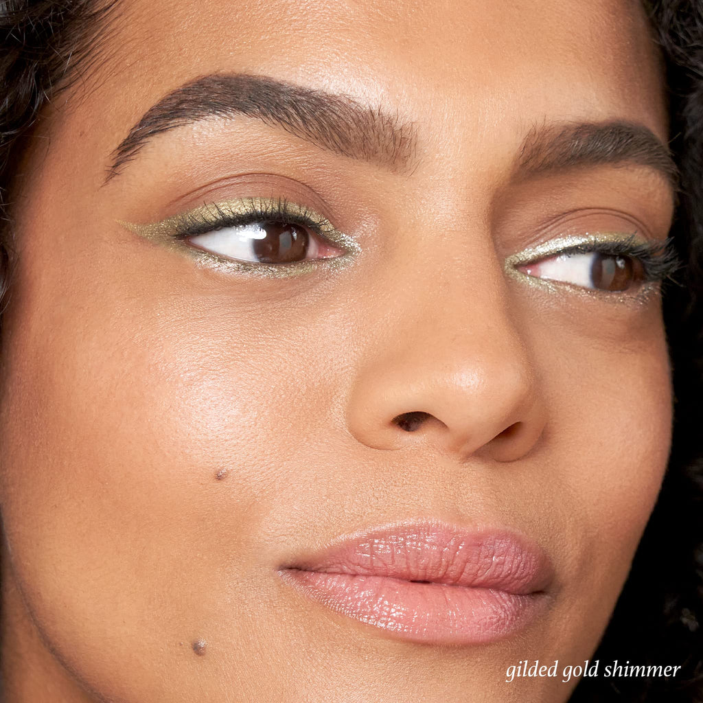 Julep When Pencil Met Gel Eyeliner – Waterproof, Long-Lasting, Smudge-Proof Liner for Everyday to Night Looks, Gilded Gold Shimmer