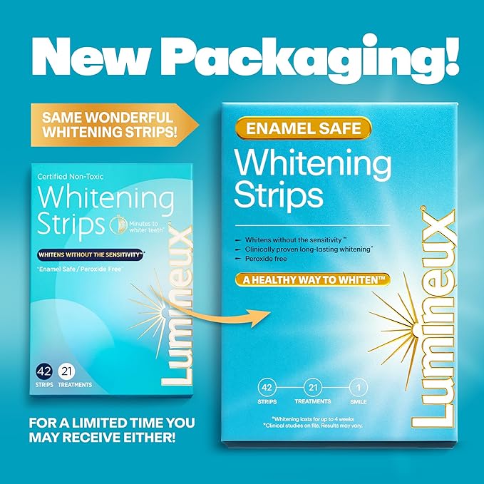 Lumineux Longevity Whitening Kit, 16-Piece Set, Peroxide Free