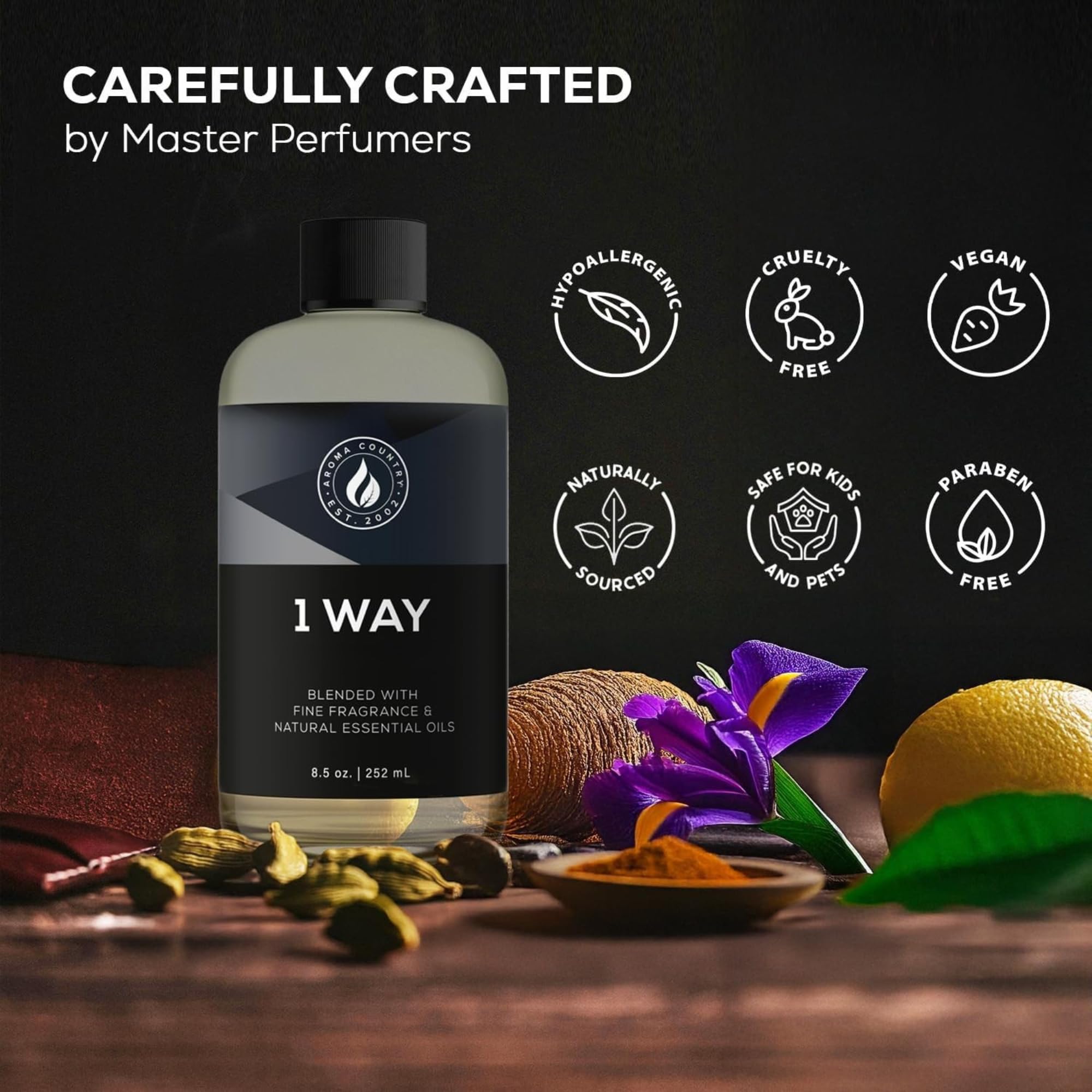 Aroma Country 1 Way Luxury Diffuser Oil Refill (4 Fl Oz)