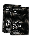 Madison Reed Radiant Hair Color Kit - 4NA Darkest Ash Brown with Cool Smoky Undertones (Messina Brown), Permanent Hair Dye, Dimensional Gray Hair Blending | PPD-Free & Ammonia-Free, 2 Pack