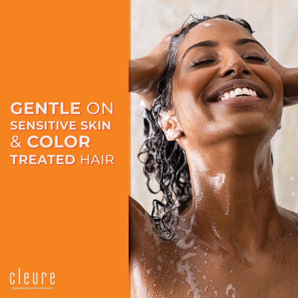 Cleure Volumizing Shampoo & Conditioner Set, Sulfate Free (12 oz Each)