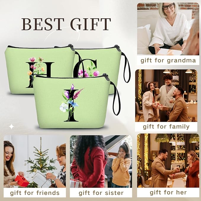 Birthday Inspirational Bridesmaid Proposal Team Small Gifts for Women Mom Aunt Teacher Sister Coworkers Makeup Cosmetic Bag Travel with Mirror Mothers Day Christmas Graduation I
