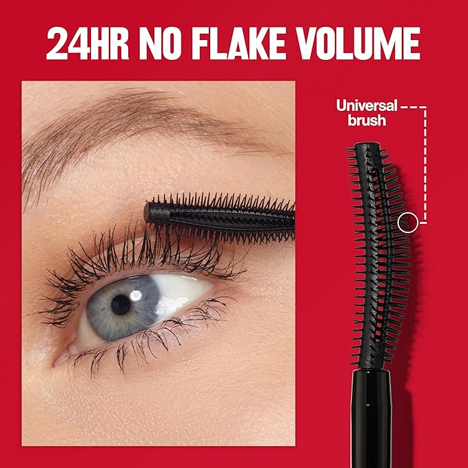 Revlon ColorStay Full Time Mascara, 411 Blackest Black, Waterproof