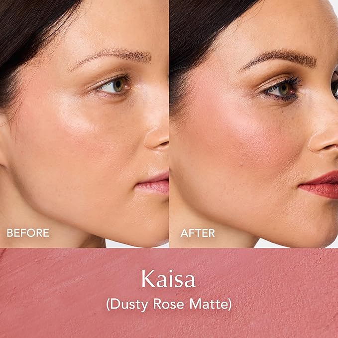 Thrive Causemetics Cream Blush Triple Threat Color Stick, Dusty Rose Matte