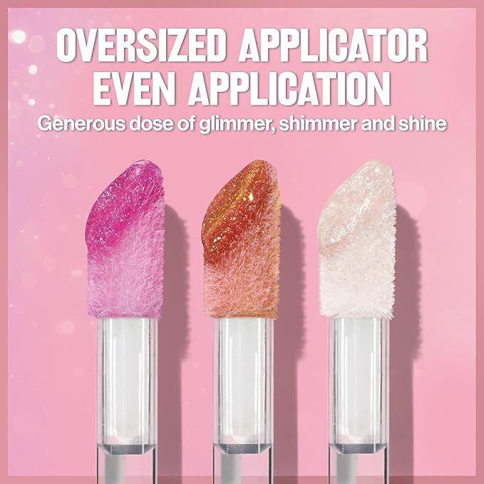 REVLON Super Lustrous Glimmer Gloss Gift Set, 3-Piece