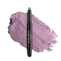Color Mirror Cream Waterproof Hypoallergenic Eyeshadow Stick, long wear Metallic Glitter Matte Eye Shadow Pencil With Makeup Brush, Eye Brightener, 49 Azalea Metallic