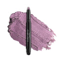 Color Mirror Cream Waterproof Hypoallergenic Eyeshadow Stick, long wear Metallic Glitter Matte Eye Shadow Pencil With Makeup Brush, Eye Brightener, 49 Azalea Metallic